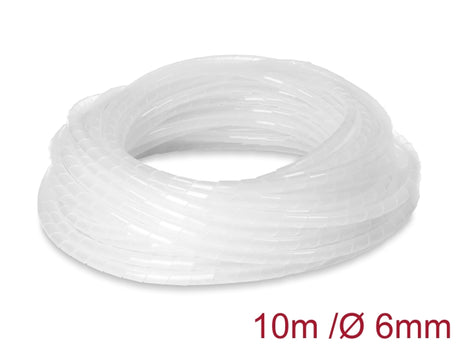 Delock 22078 Spiral Hose 6 Mm Diameter 10 M Transparent