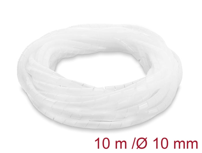 Delock 22079 Spiral Hose 10 Mm Diameter 10 M Transparent