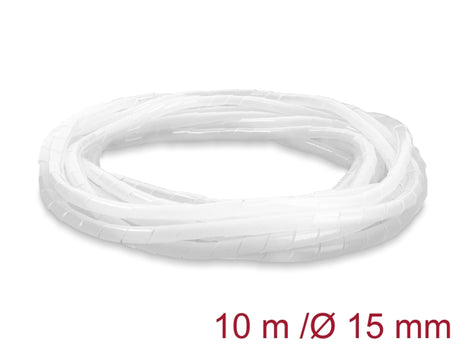 Delock 22080 Spiral Hose 15 Mm Diameter 10 M Transparent