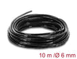 Delock 22081 Spiral Hose 6 Mm Diameter 10 M Black