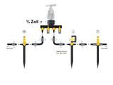 Delock 22009 T-Shaped Sprinkler Connector Set