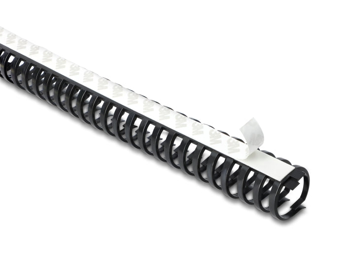 Delock 22076 Cable Duct Flexible Self-Adhesive Screwable 34 X 35 Mm, 50 Cm Long