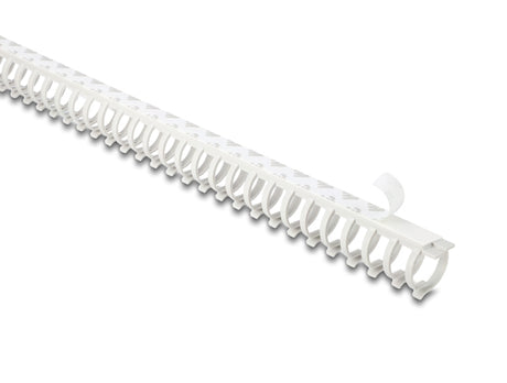 Delock 22072 Cable Duct Flexible Self-Adhesive Screwable 25 X 26 Mm, 50 Cm Long