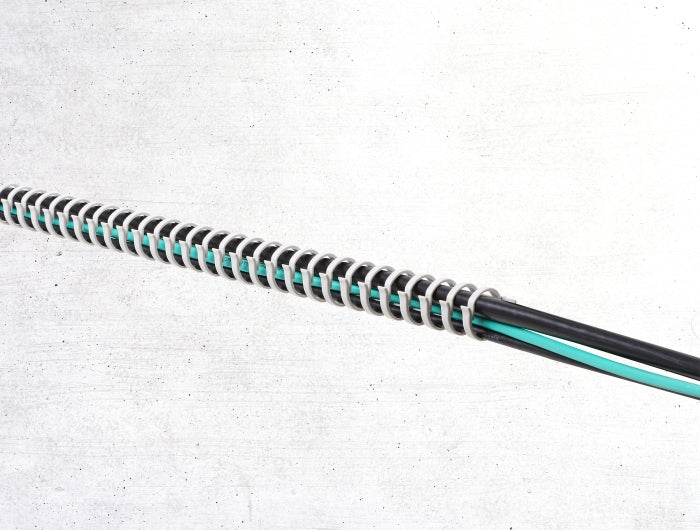 Delock 22072 Cable Duct Flexible Self-Adhesive Screwable 25 X 26 Mm, 50 Cm Long
