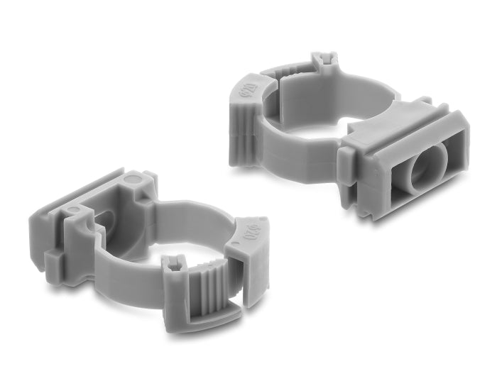 Delock 22070 Conduit Holder With Locking Clip For 20 Mm Cable Protection Sleeve