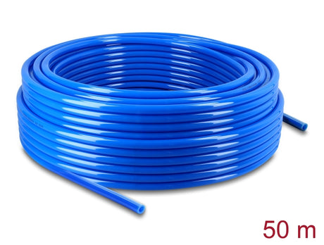 Delock 60865 Pneumatic Hose 12 X 8 Mm 50 M Roll Blue