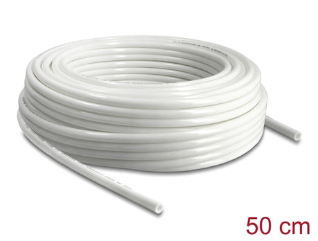 Delock 60868 Pneumatic Hose 12 X 8 Mm 50 M Roll White