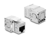 Delock 86057 Keystone Module Rj45 Jack To Lsa Cat.6A Shielded Tool-Free