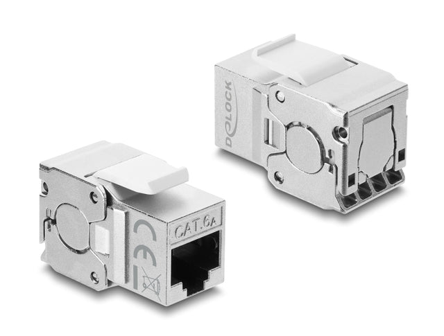Delock 86057 Keystone Module Rj45 Jack To Lsa Cat.6A Shielded Tool-Free