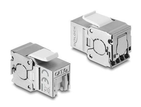Delock 86158 Keystone Module Rj45 Jack To Lsa Cat.6A Shielded Tool-Free