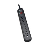 Tripp-Lite Protect It! BLK Surge 6 outlet (3 Transformers) 6ft Cord 750 Joules