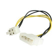 StarTech Cable LP4P4ADAP 6in LP4 to P4 Auxiliary Power Cable Adapter Retail