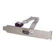 StarTech Accessory 16inch 9 Serial to 10Pin Motherboard Header Slot Plate Retail
