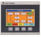 Allen Bradley 2711R-T4T Panelview 800 HMI Terminal 4" Display, Surplus 2025
