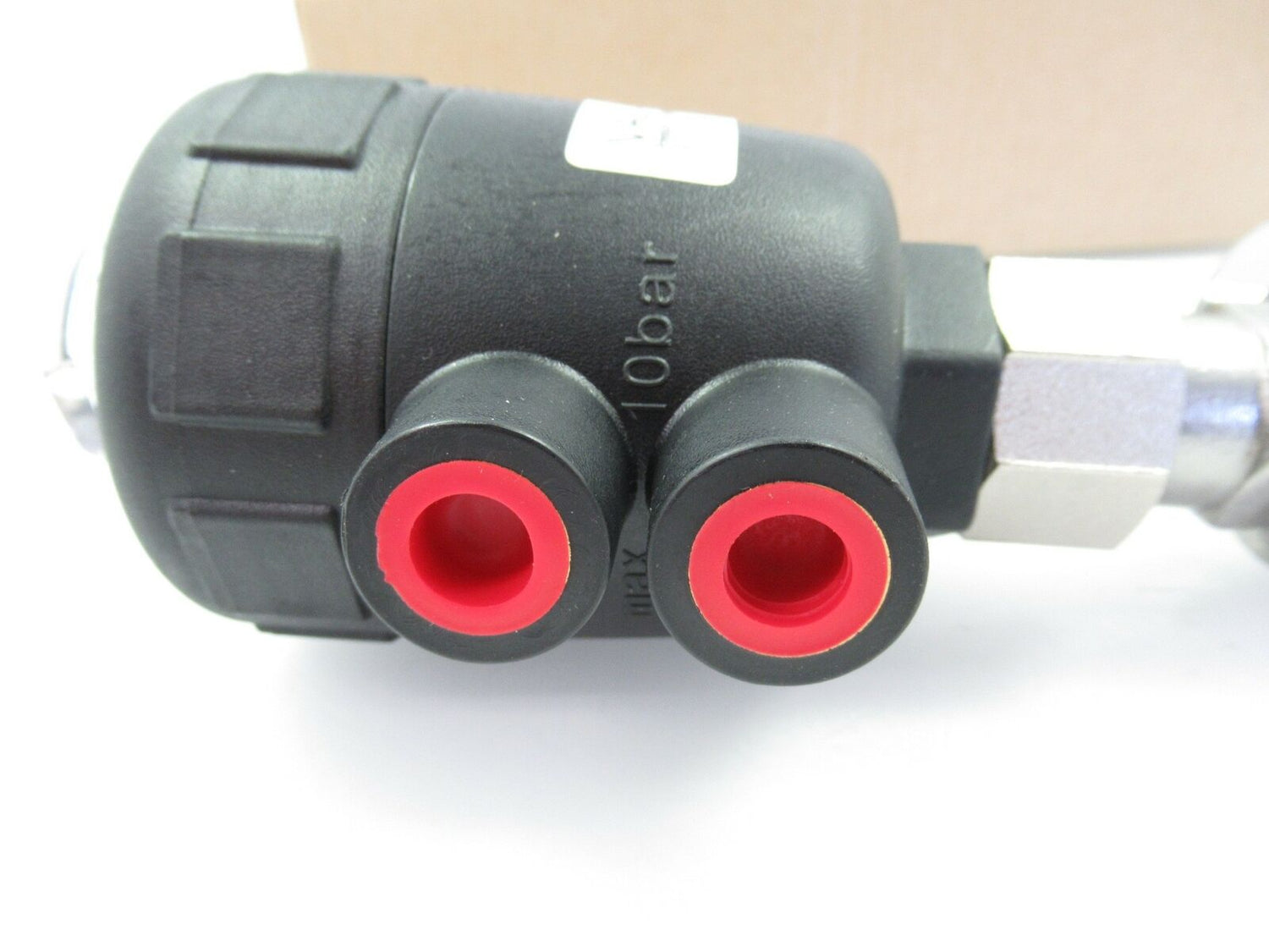 Angle Valve EMCP-20-50-S1-T 1 Port Size 3/4 Single Acting Normal Close NPT SS316