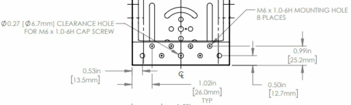 Thorlabs AP90RL/M Large Right-Angle Bracket, M6 Holes