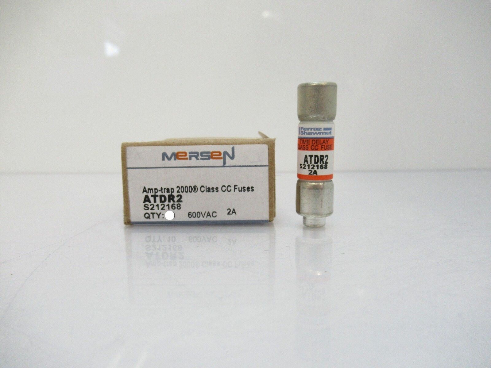 Mersen Ferraz Shawmut ATDR2 Fuse Class CC Time-Delay, Sold By Unit ...