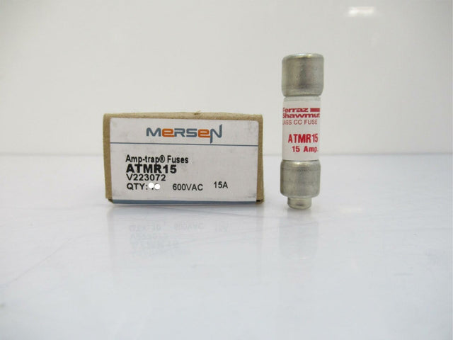 Mersen Ferraz Shawmut  ATMR15 Fuse Class CC Fast Acting 15A, Sold By Unit