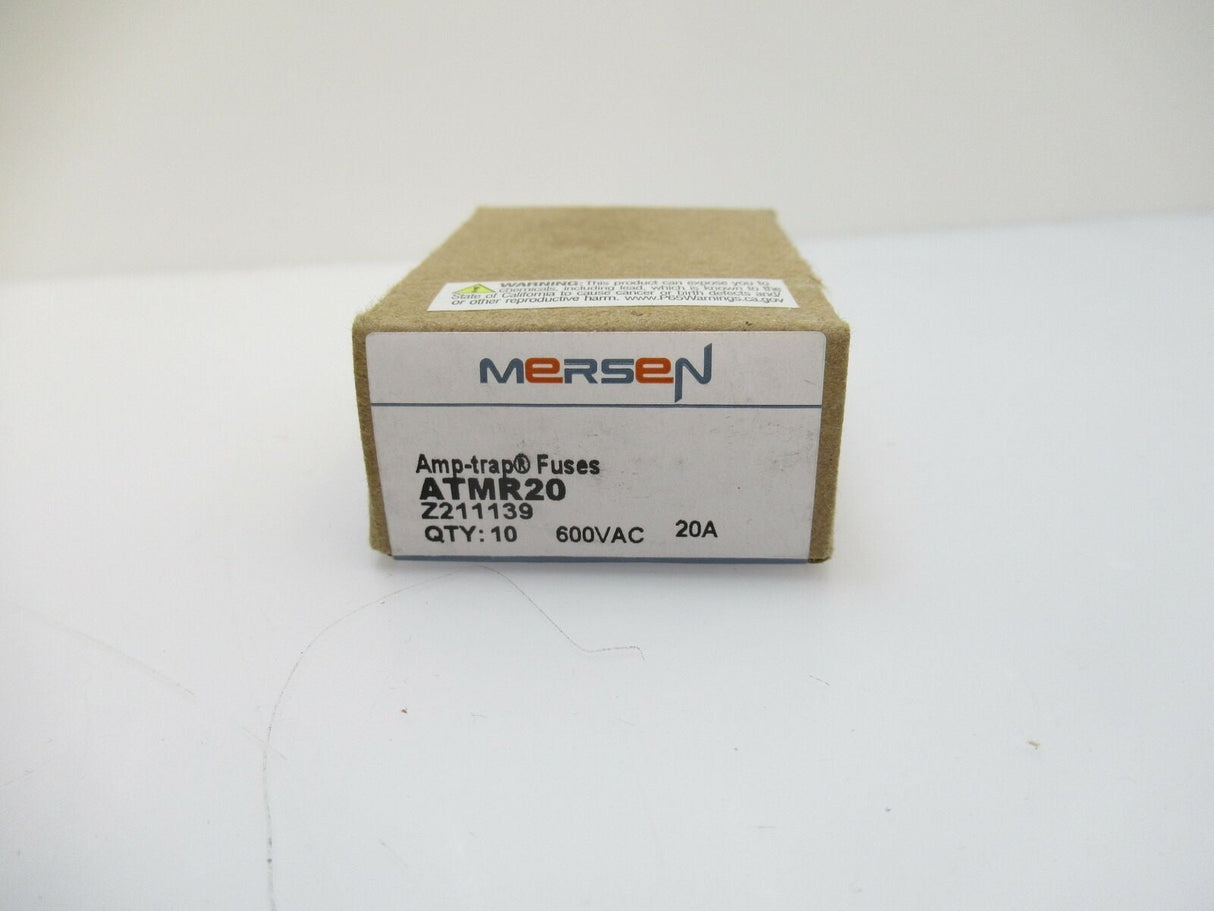 Mersen ATMR20 Fuse Class CC Fast Acting 20 A / 600V AC, Lot Of 10