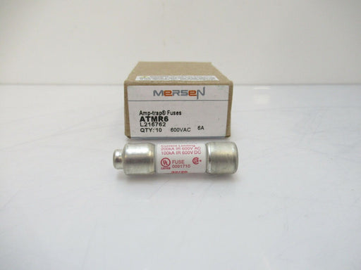 Mersen ATMR6 600V AC 6 A Fuse Fast-Acting Class CC Sold Per Pack Of 10