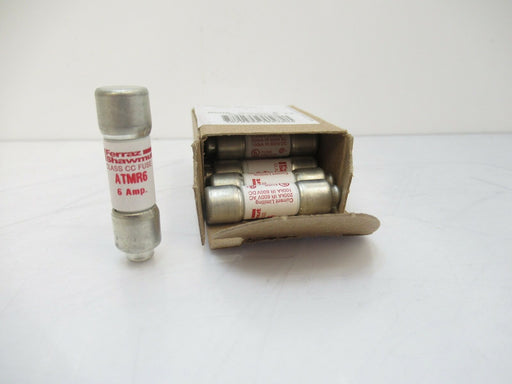 Mersen ATMR6 600V AC 6 A Fuse Fast-Acting Class CC Sold Per Pack Of 10