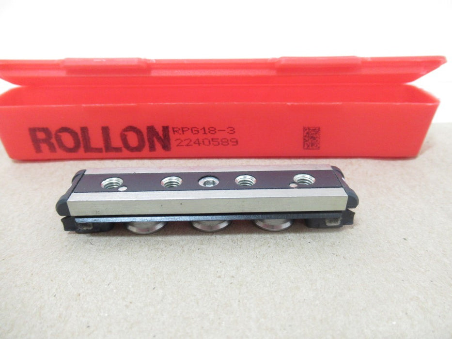 Rollon RPG18-3 2240589 3 Roller Slider — industrialautomationparts.com