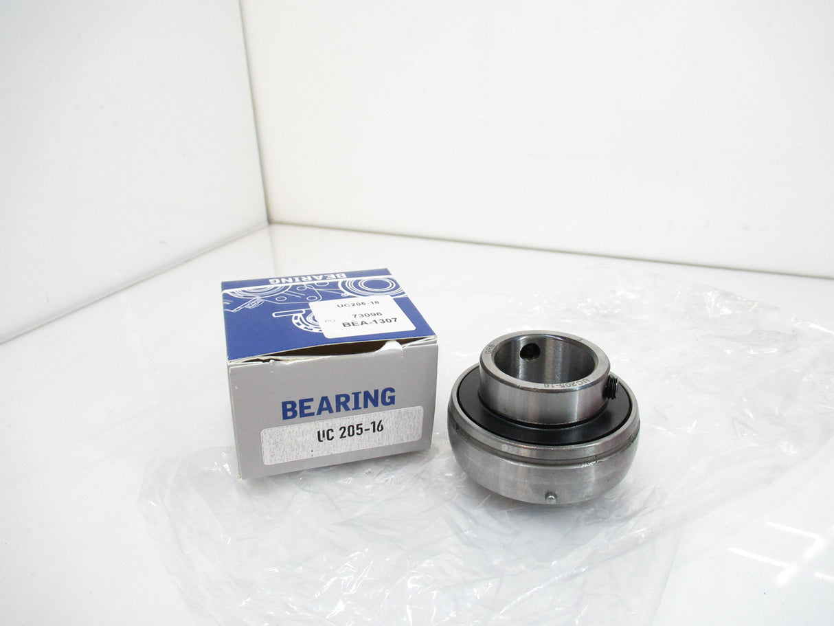 UC205-16 Wide Inner Ring Bearing Insert, 2.047" Diameter