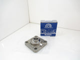 SS-UCF 205 4 Holes Flange Bearing, 25mm