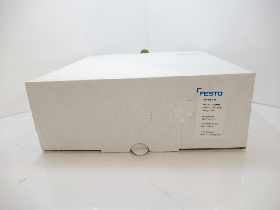 Festo PUN-8X1,25-BL 159666 Plastic Tubing 8 mm Blue Sold Per 50 Meters