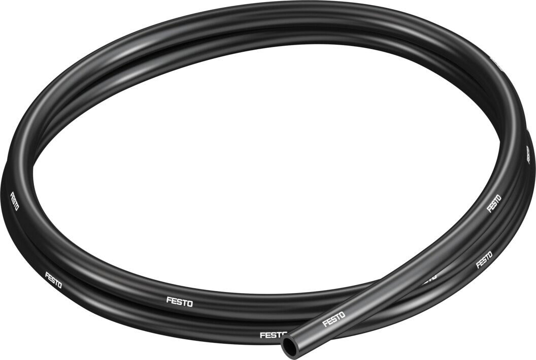 Festo 159667 PUN-8X1,25-SW Tubing Standard O.D. 8mm Black, 50 Meters