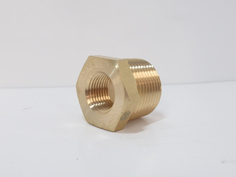 Bushing Brass Pipe Fittings 110-EC, 3/4 To 3/8 in, 1200 psi
