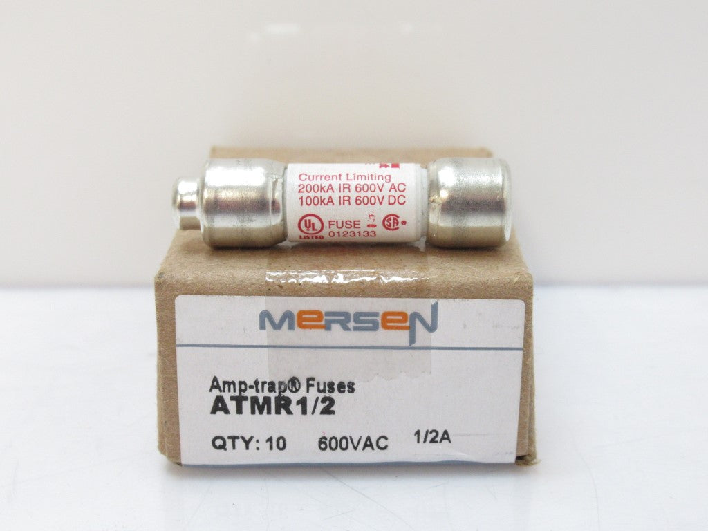Atmr12 ATMR1/2 Mersen Amp-Trap Fuses, 600V AC/DC, 1/2 A, Class CC ...