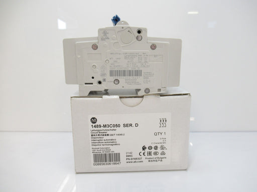 SURPLUS 1489-M3C050 1489M3C050 Allen Bradley Thermal-Magnetic Circuit Breaker