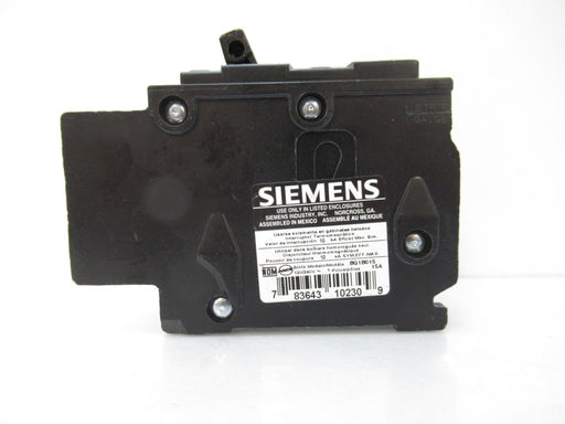 Siemens BQ1B015 Low Voltage Molded Case Circuit Breaker Type BQ, 15 A, 1 Pole