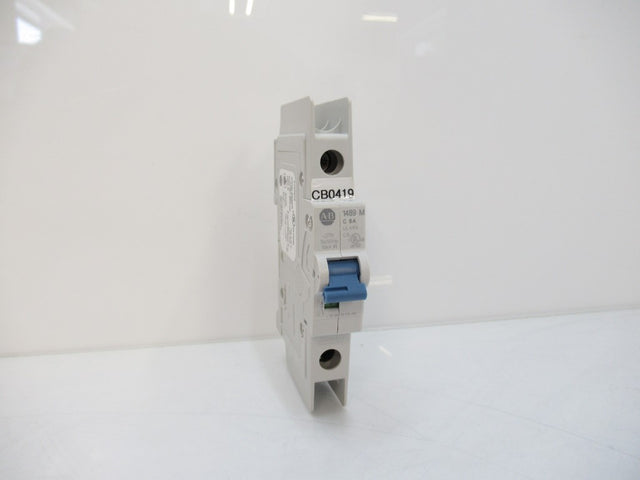 1489-M1C080 1489M1C080 Allen Bradley Circuit Breaker Series D, 8 Amps, 1-Pole
