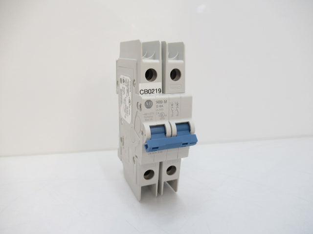 1489-M2D060 1489M2D060 Allen Bradley Miniature Circuit Breaker 6 Amps, 2-Pole