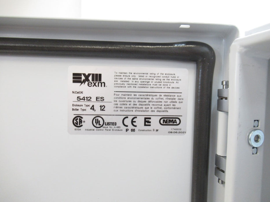 EXM 5412ES131304-PV700 Wall Mounted Enclosure