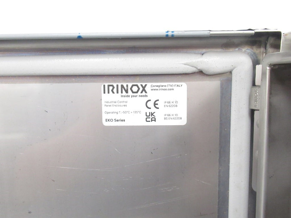 Irinox EP0600400180001 Eletrical Enclosure 600 X 400 X 180 mm A304