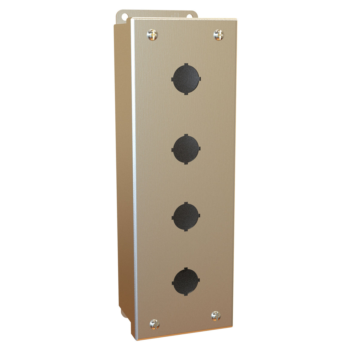 Hammond 1435MSSD Pushbutton Enclosure, 4PB X 22.5mm
