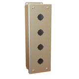 Hammond 1435MSSD Pushbutton Enclosure, 4PB X 22.5mm