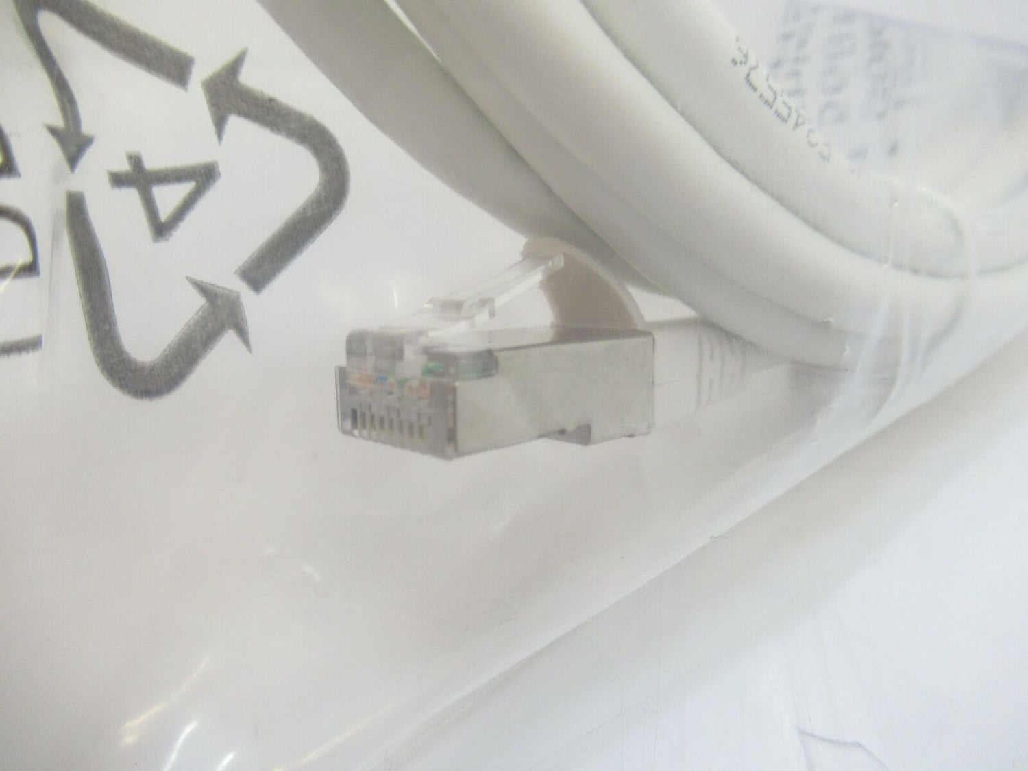 Cable Ethernet Shielded CAT6AS-10WH Category 6A SFTP 10FT