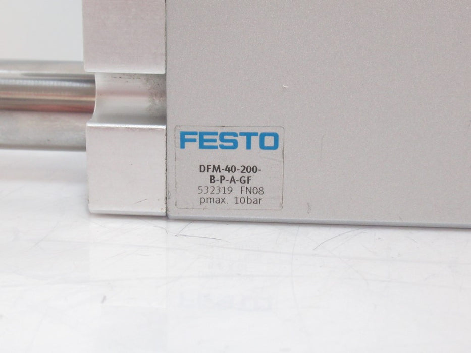 Attuatore Guidato Festo DFM-32-40-P-A-GF (Usato In Buone Condizioni)