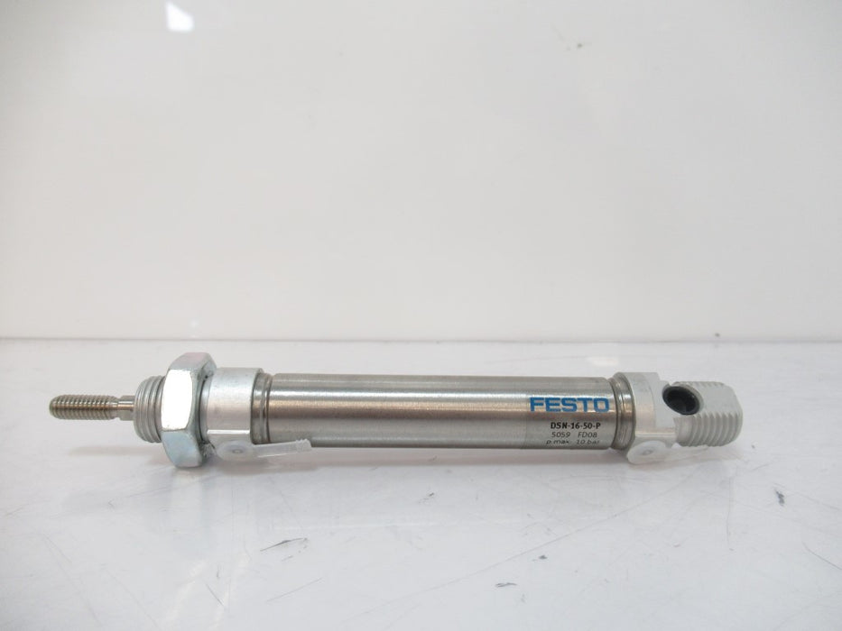 Festo DSN-16-50-P 5059 ISO Cylinder, Stroke 50mm, Dia. 16mm