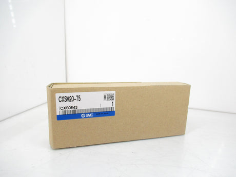 Smc CXSM20-75 Dual Rod Guided Cylinder, 75mm Stroke