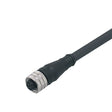 Ifm E12166 Female Cordset, 5m PUR-Cable; M12 Connector