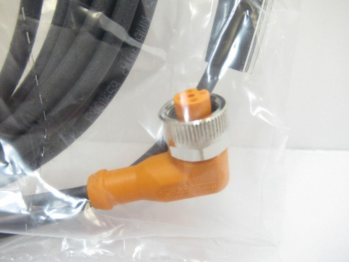 Ifm EVC019 VDOAH040MSS0005H04STGH040MSS Connection Cable 5m, PUR, M12