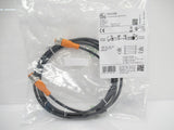 Ifm EVC058 Connection Cable, 2m PUR-Cable; M12 Connector