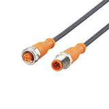 Ifm Electronic EVC108 Connection Cable, 10m PUR-Cable; M12 Connector