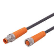 Ifm Electronic EVC269 Connection Cable, 5 m PUR-Cable; M8 Connector