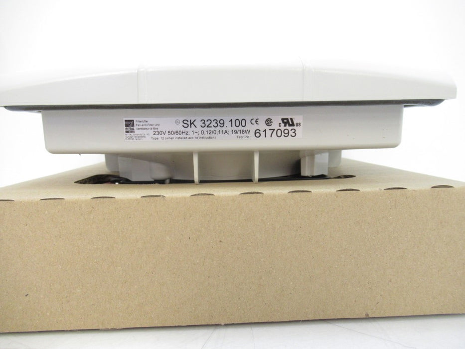 Rittal SK3239.100 Filter Fan 204 x 204 mm, 11A, 230V, 50/60Hz ...